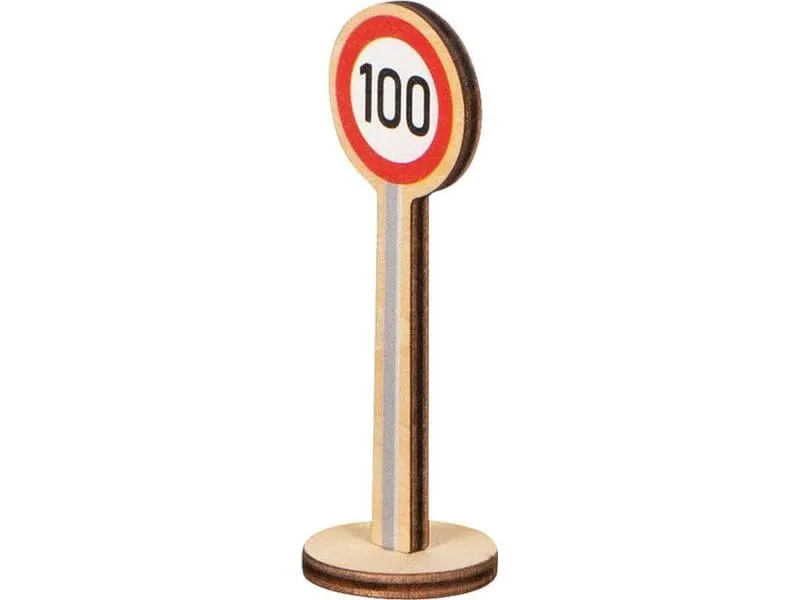 Goki Spielset Mein grosses Verkehrszeichen-Set 40-teilig