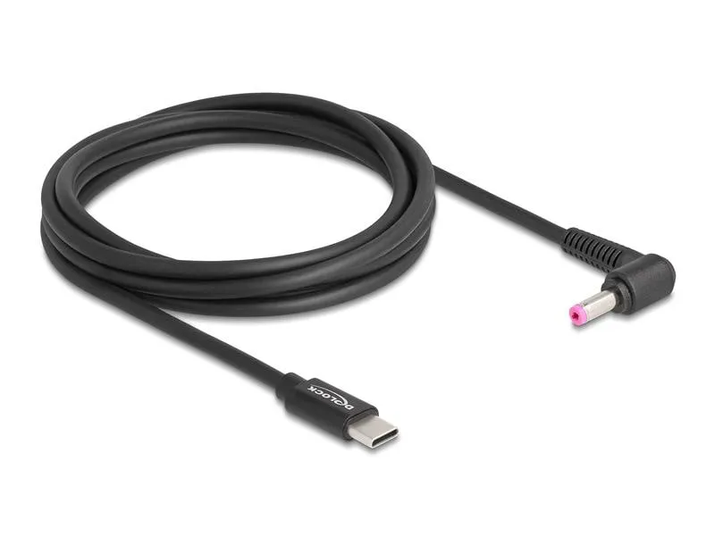 Delock Ladekabel USB-C zu HP 4.8 x 1.7 mm Stecker 1.5 m
