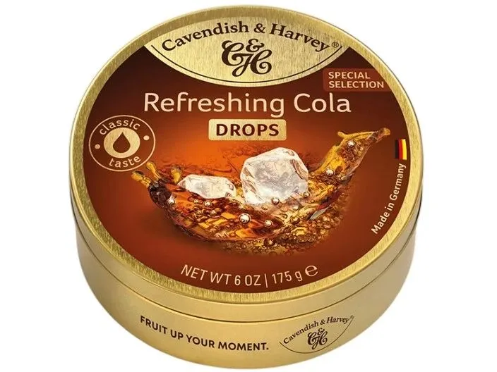 Cavendish & Harvey Cola Drops 175 g Cavendish & Harvey Cola Drops 175 g