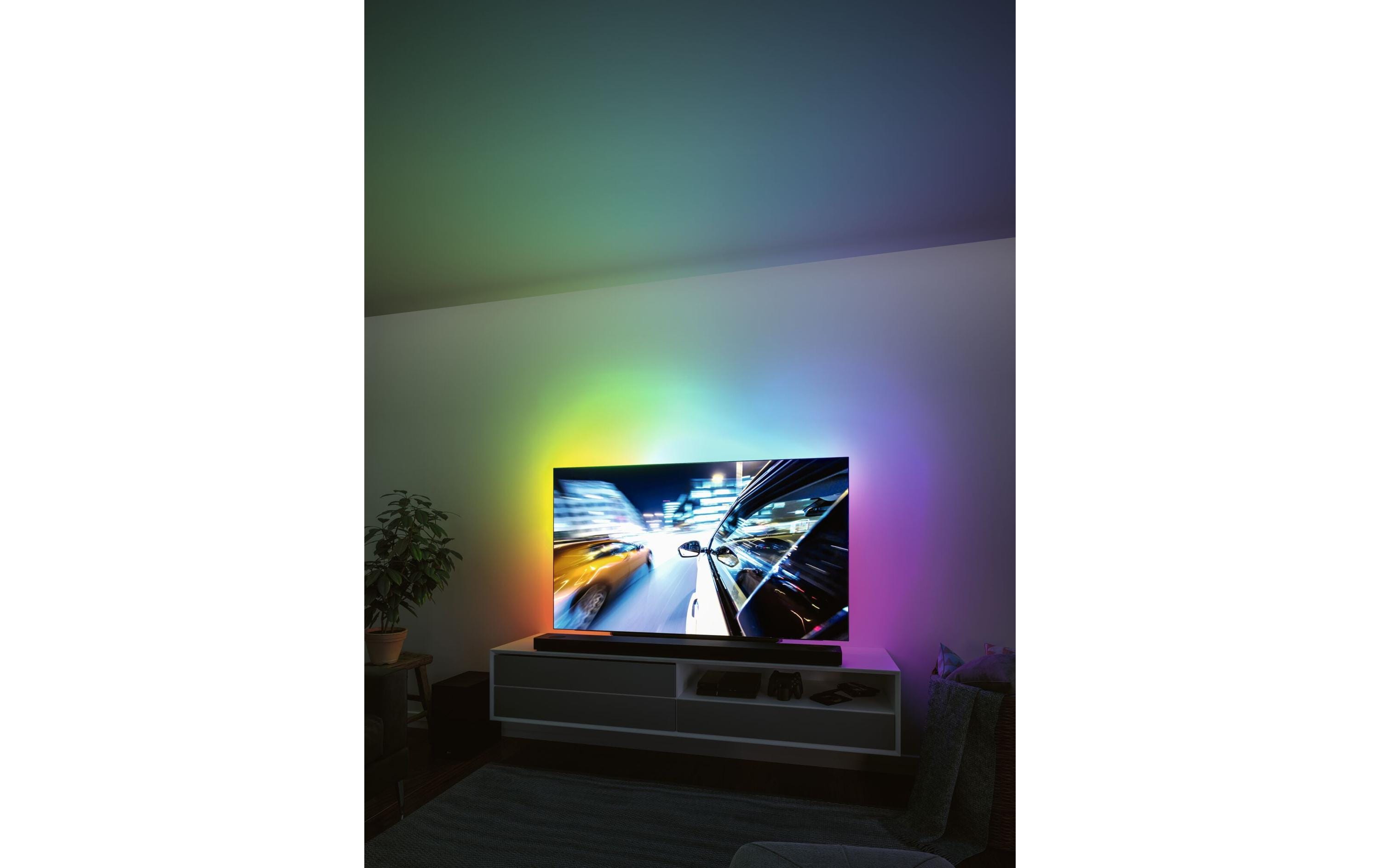 Paulmann EntertainLED USB Strip TV-Beleuchtung RGB+, 55