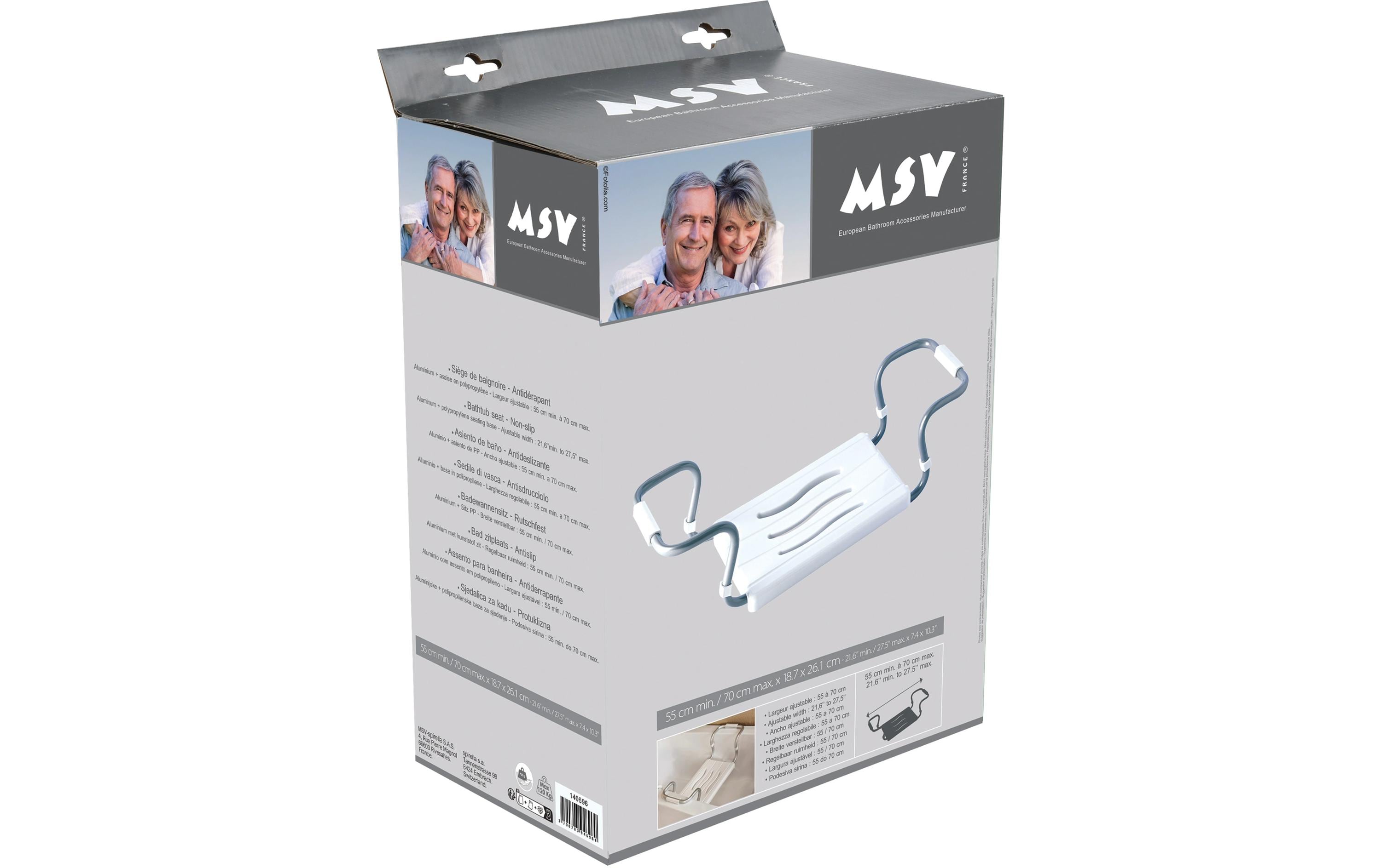 MSV Badewannesitz Weiss