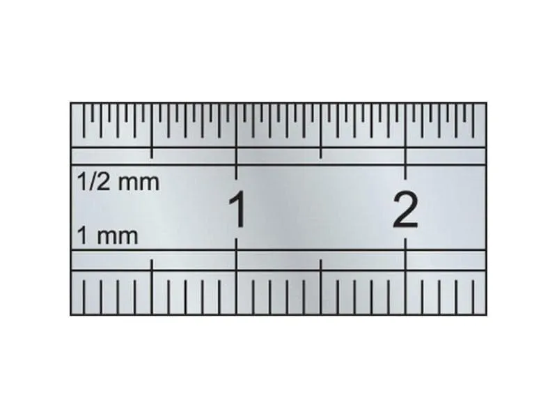 Kraftwerk Stahl-Massstab 30 cm Kraftwerk Stahl-Massstab 30 cm