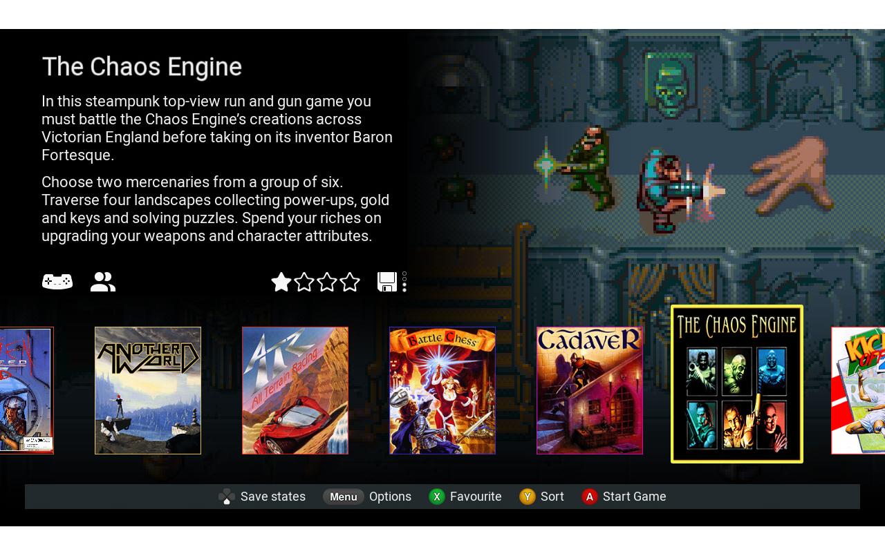 retro-bit Spielkonsole The A500 Mini