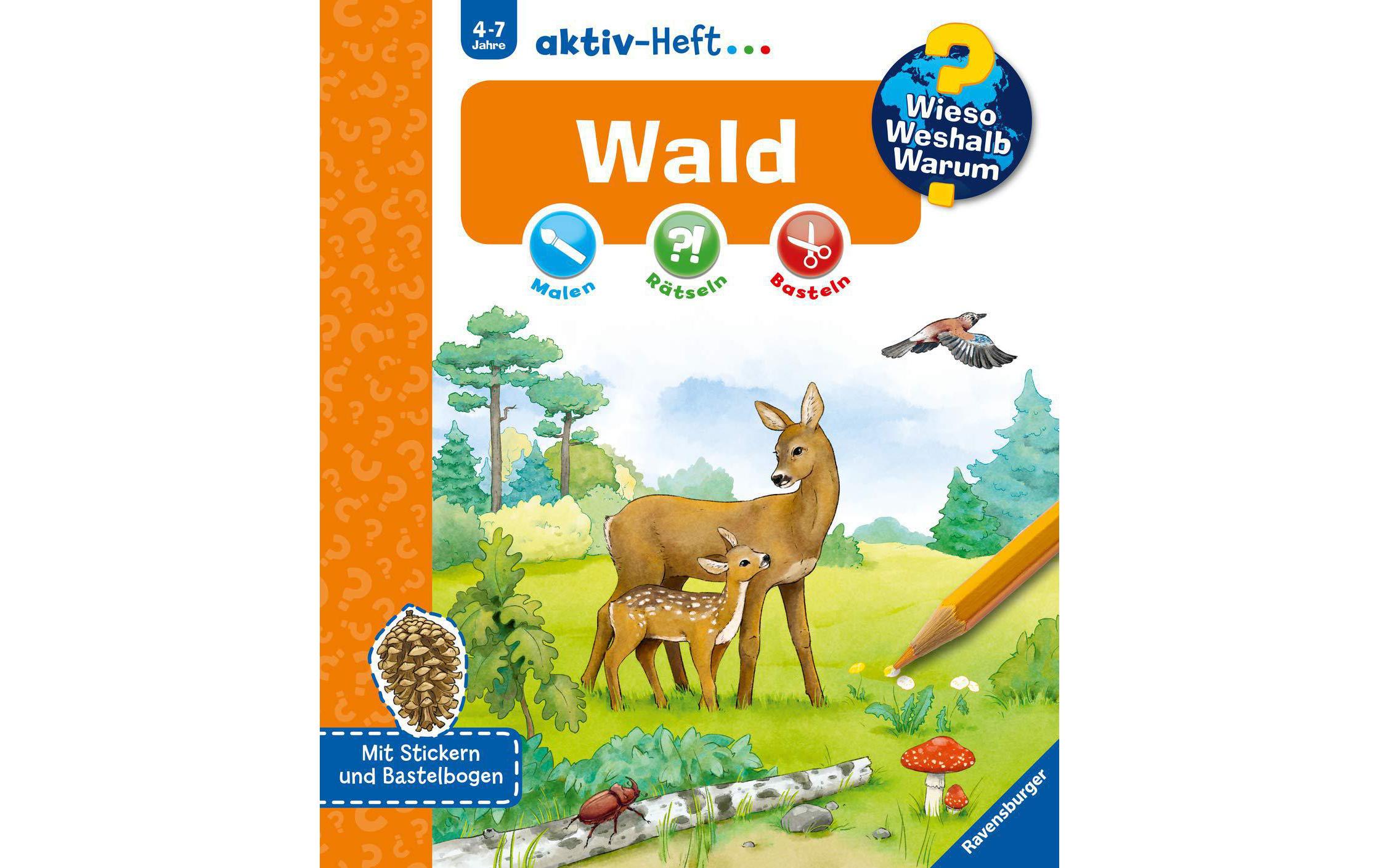 Ravensburger Kinder-Sachbuch WWW aktiv-Heft Wald Ravensburger Kinder-Sachbuch WWW aktiv-Heft Wald