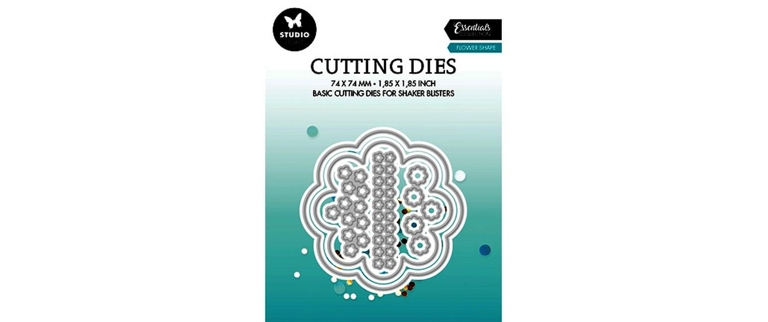 Studio Light Stanzschablone Blumenform Essentials 75 x 74 x 1 mm, 5 Stück Studio Light Stanzschablone Blumenform Essentials 75 x 74 x 1 mm, 5 Stück