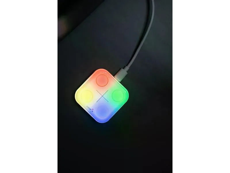 Luxafor Smart Button mit 0.5 m USB-A Kabel Luxafor Smart Button mit 0.5 m USB-A Kabel