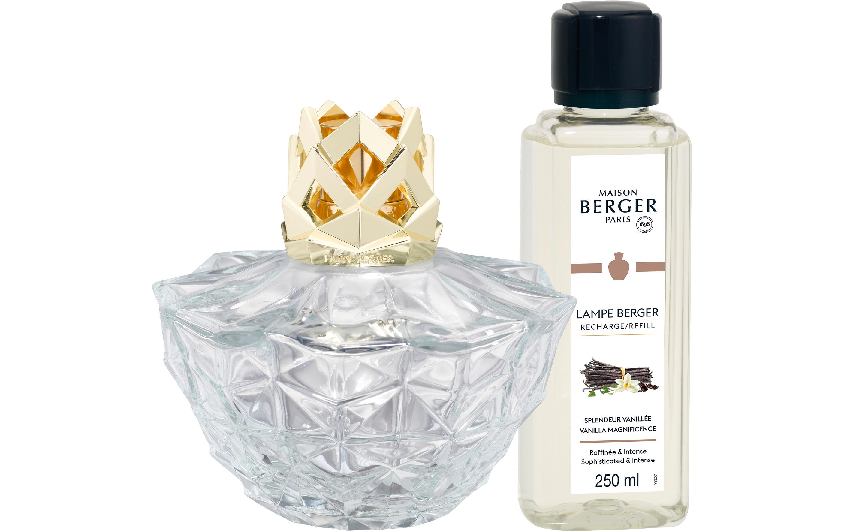 Maison Berger Duftlampe Set Splendeur Vanillée 250 ml, Transparent