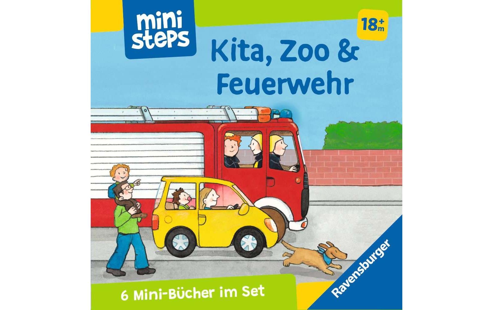 Ravensburger Bilderbuch ministeps: Kita, Zoo und Feuerwehr
