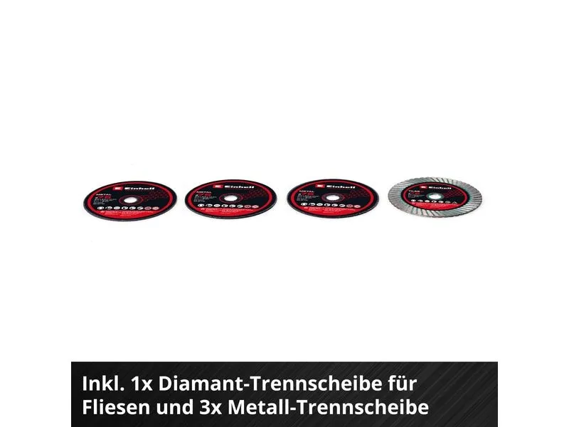 Einhell Akku-Trennschleifer TP-CO 18/76-C Li BL (1 x 4.0Ah SK) Einhell Akku-Trennschleifer TP-CO 18/76-C Li BL (1 x 4.0Ah SK)