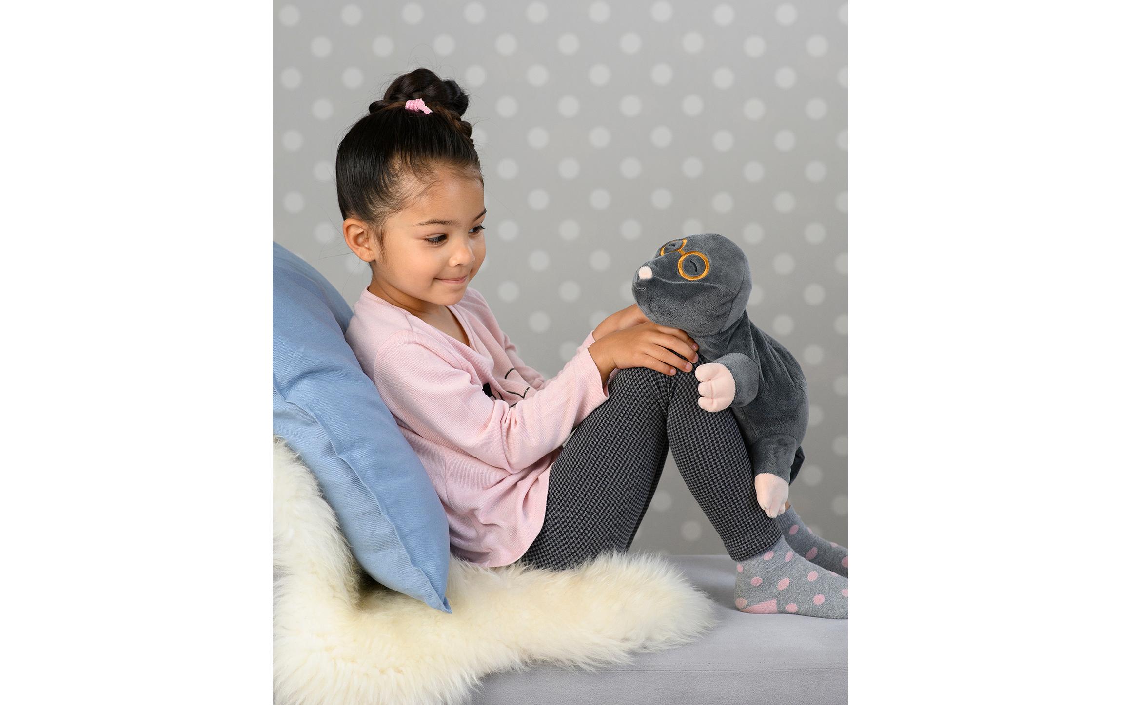 Warmies Wärme-Stofftier Schlafender Maulwurf mit Lavendel-Füllung Warmies Wärme-Stofftier Schlafender Maulwurf mit Lavendel-Füllung