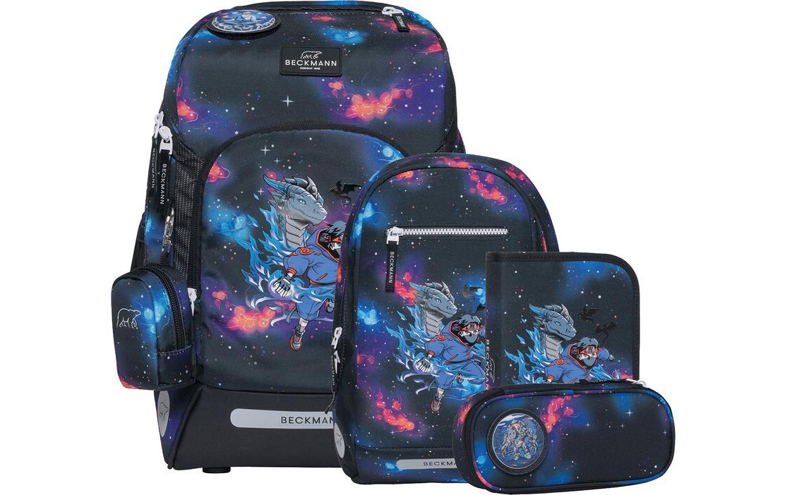 Beckmann Schulrucksack-Set Active Air FLX Ninja Elem, 6-teilig Beckmann Schulrucksack-Set Active Air FLX Ninja Elem, 6-teilig