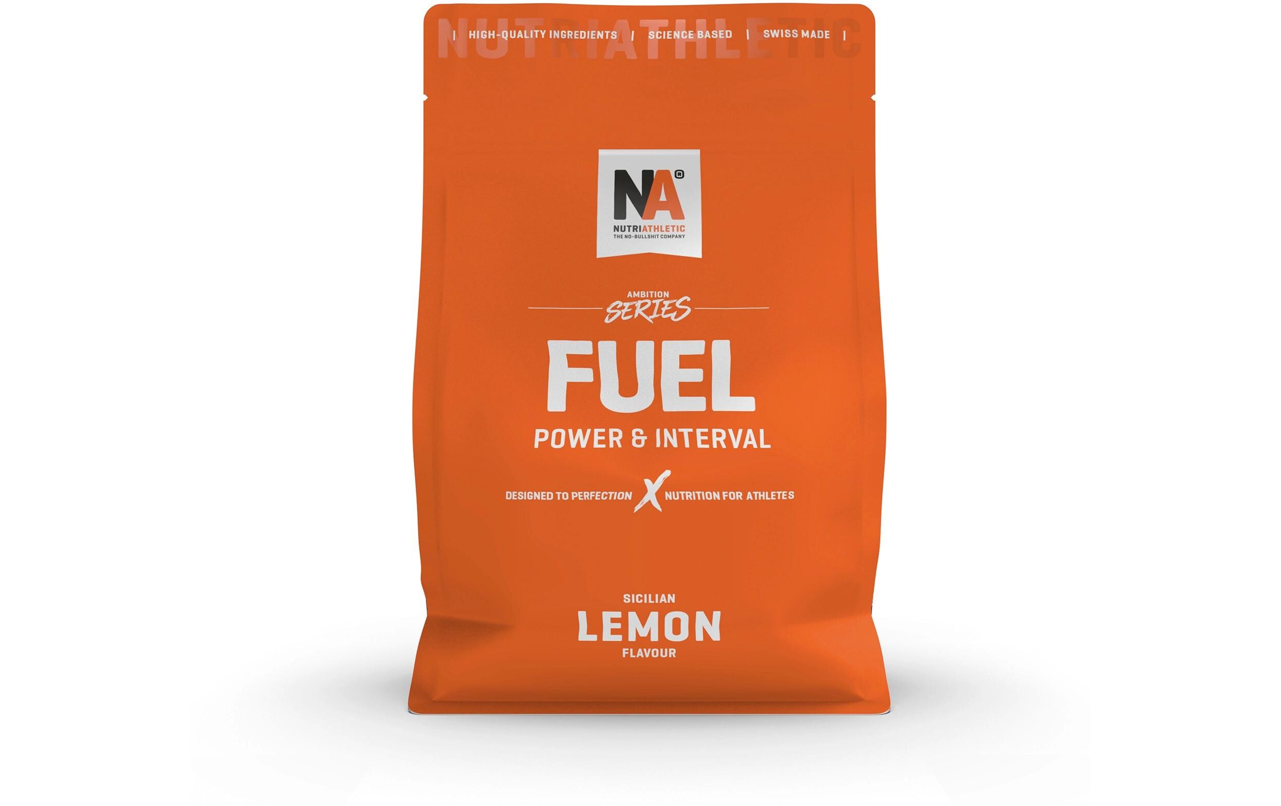 NUTRIATHLETIC NA Fuel Power & Interval Zitrone 1500 g