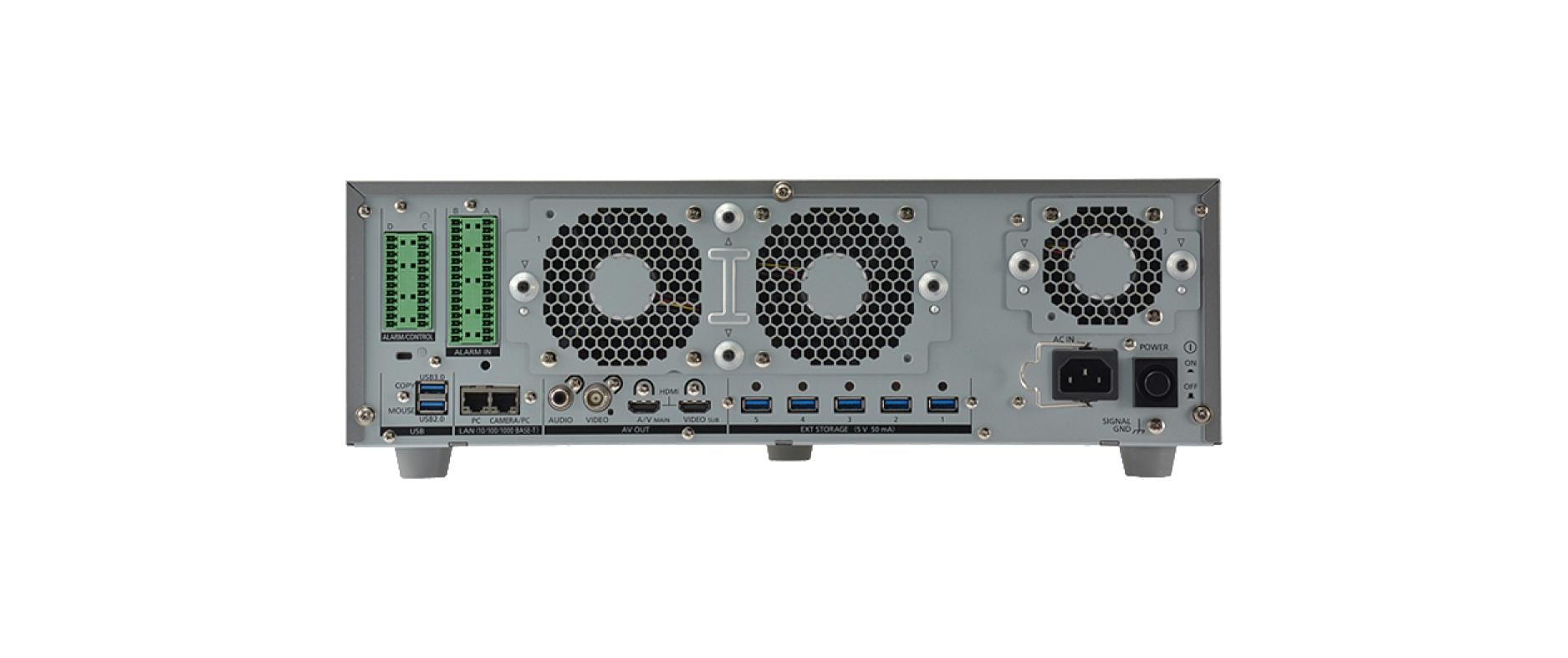 i-Pro Netzwerkrekorder WJ-NX400 64 Kanal 30 TB