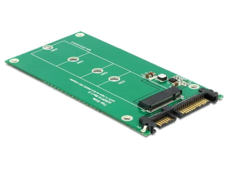 Delock Konverter SATA 22 Pin > M.2 NGFF ohne Rahmen