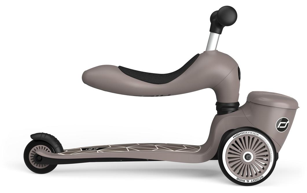Scoot and Ride Scooter Brown lines Braun