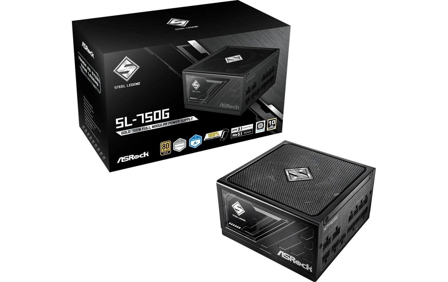 ASRock Netzteil Steel Legend SL-750G 750 W
