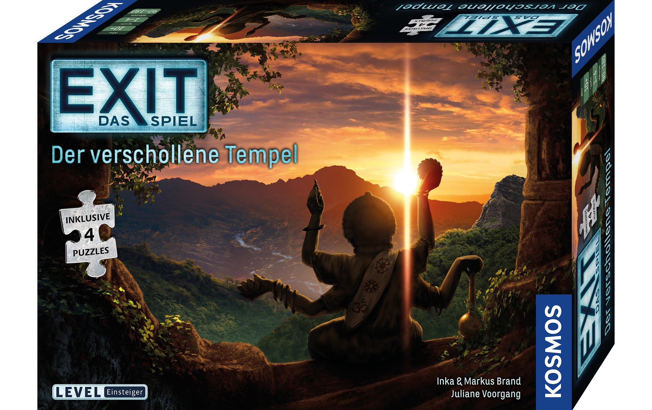 Kosmos Kennerspiel EXIT & Puzzle: Der verschollene Tempel Kosmos Kennerspiel EXIT & Puzzle: Der verschollene Tempel