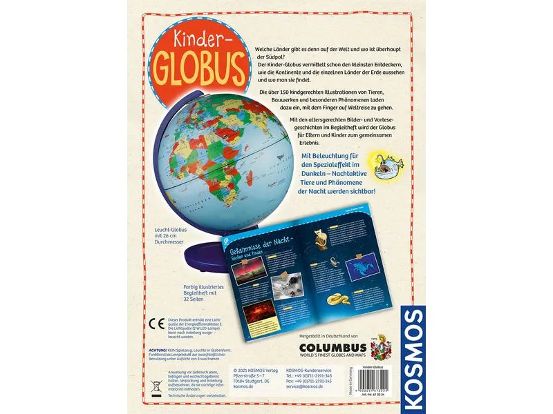Kosmos Globus Astronomie Kinder Kosmos Globus Astronomie Kinder