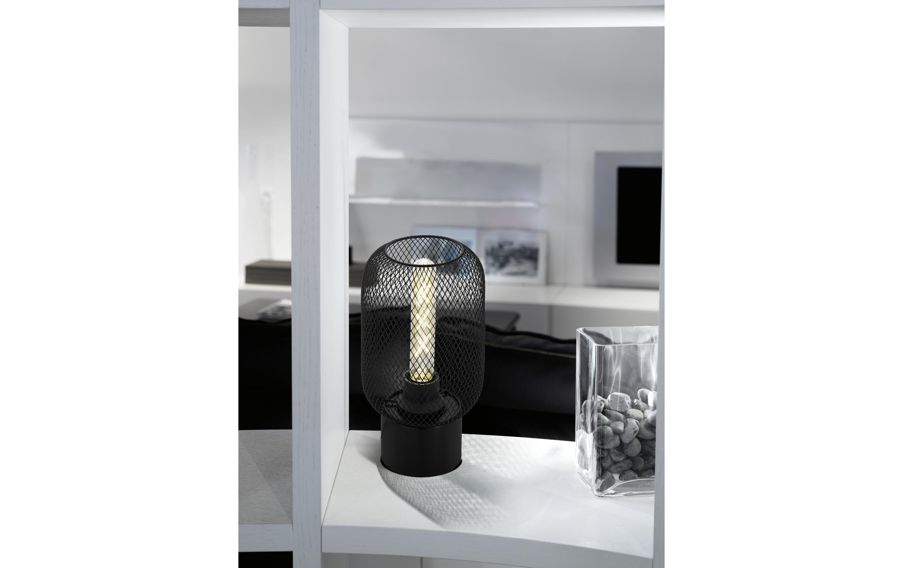 EGLO Leuchten Tischleuchte WRINGTON schwarz exkl. E27 1x60W EGLO Leuchten Tischleuchte WRINGTON schwarz exkl. E27 1x60W