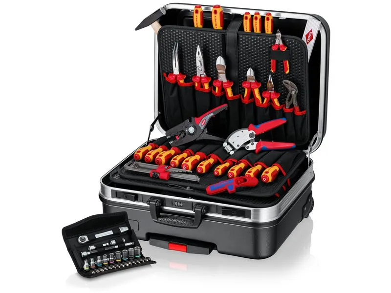 Knipex Werkzeugkoffer BIG Basic Move ElektroPlus, 68-teilig Knipex Werkzeugkoffer BIG Basic Move ElektroPlus, 68-teilig