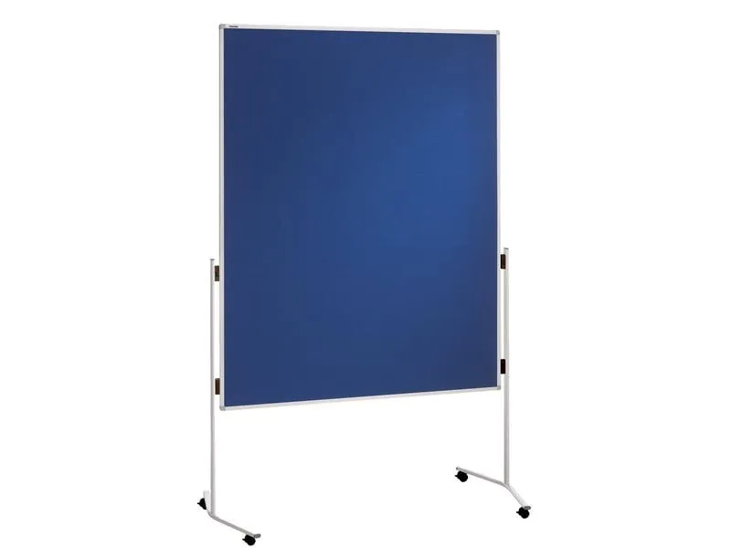 Franken Moderationswand Eco 150 cm x 120 cm, Blau, einteilig Franken Moderationswand Eco 150 cm x 120 cm, Blau, einteilig