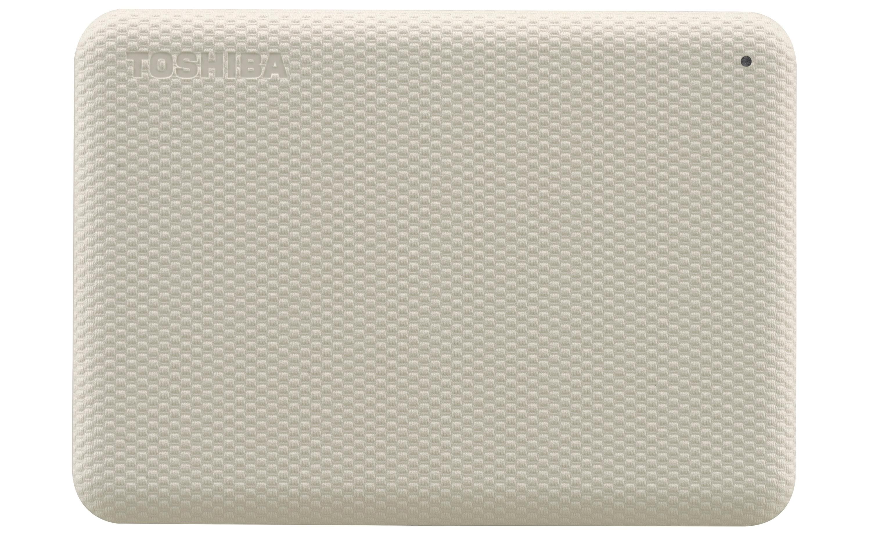 Toshiba Externe Festplatte Canvio Advance 1 TB, Weiss