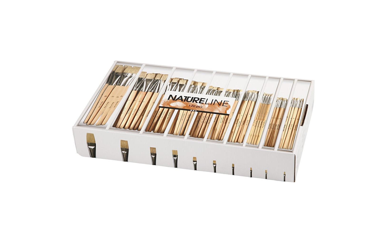 Creativ Company Borstenpinsel 120 Stück Creativ Company Borstenpinsel 120 Stück