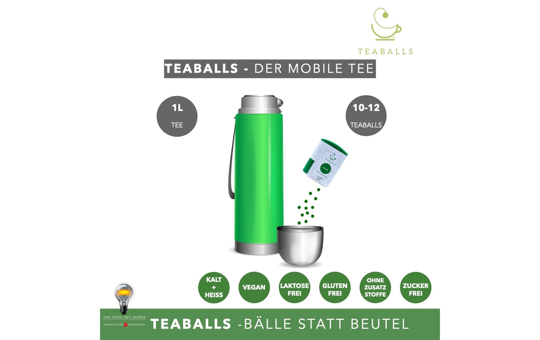TEABALLS Teaballs Naturtrüb Guten Morgen 30-75 Tassen