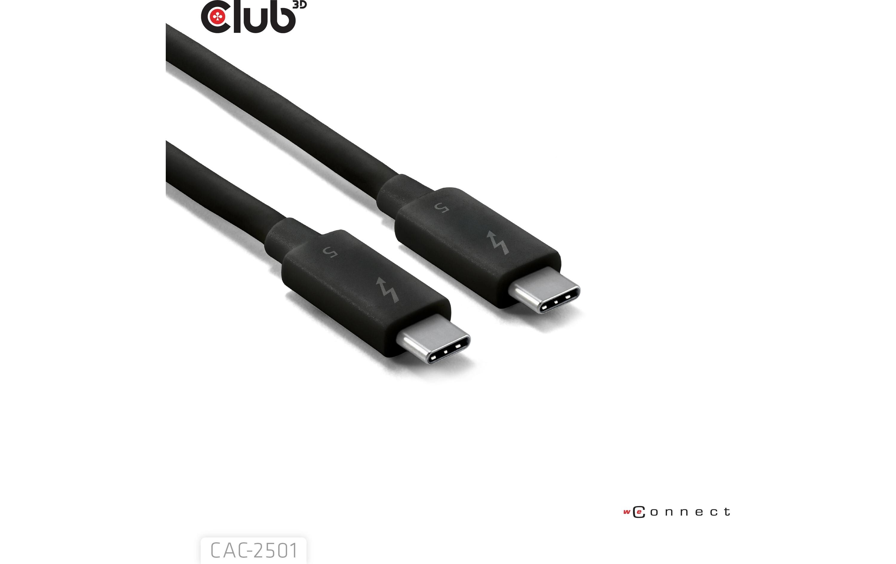 Club 3D Anschlusskabel CAC-2501 USB Type-C - USB Type-C