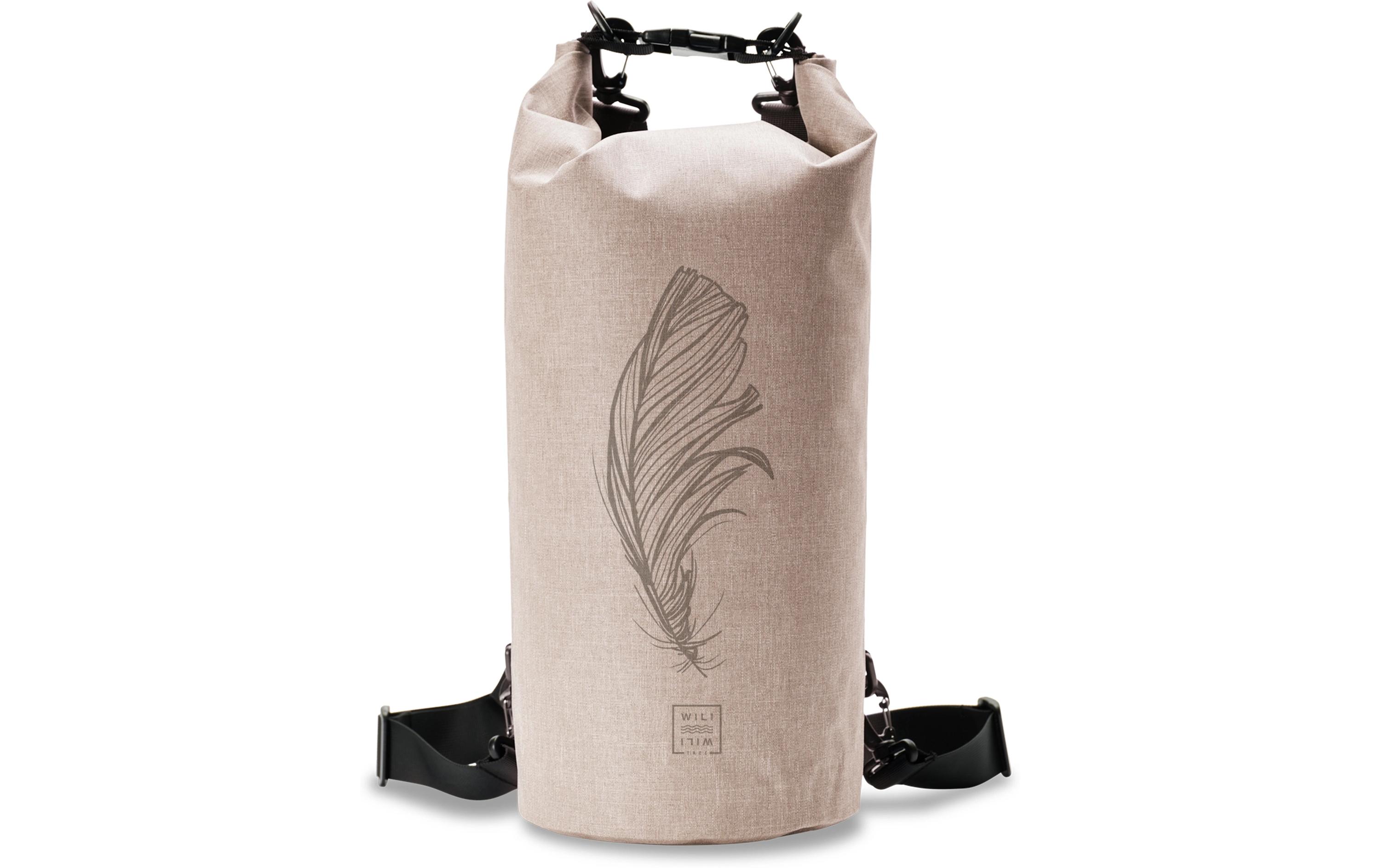 Wili Wili Tree Feather 15 l, Beige Wili Wili Tree Feather 15 l, Beige