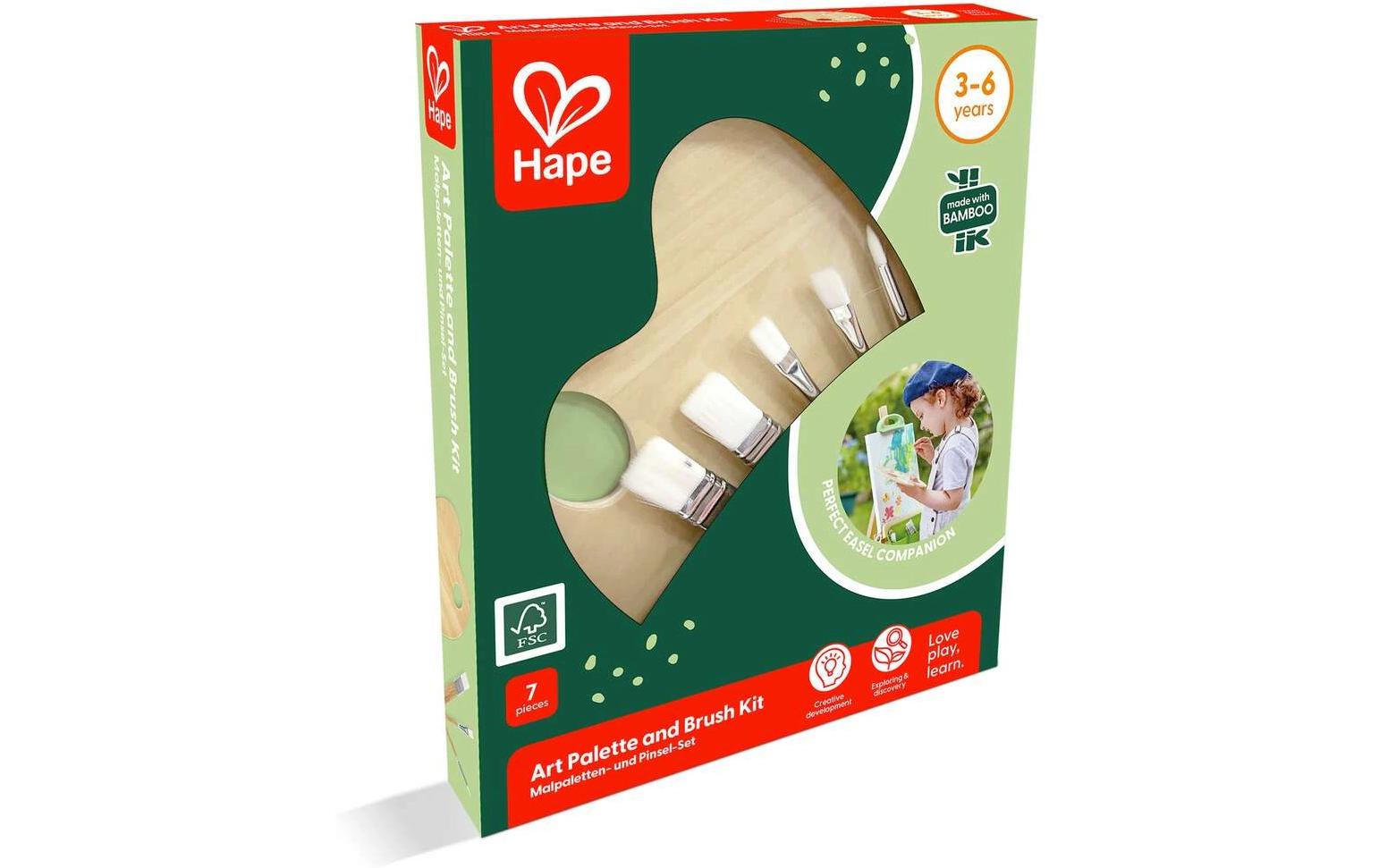 Hape Malpaletten- und Pinsel-Set Hape Malpaletten- und Pinsel-Set