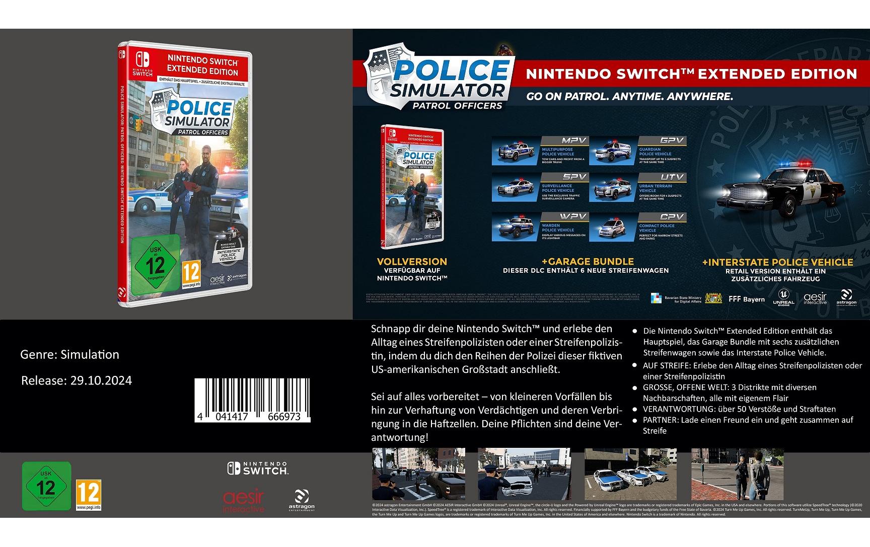 Astragon Police Simulator: Patrol Officers Extended Edition