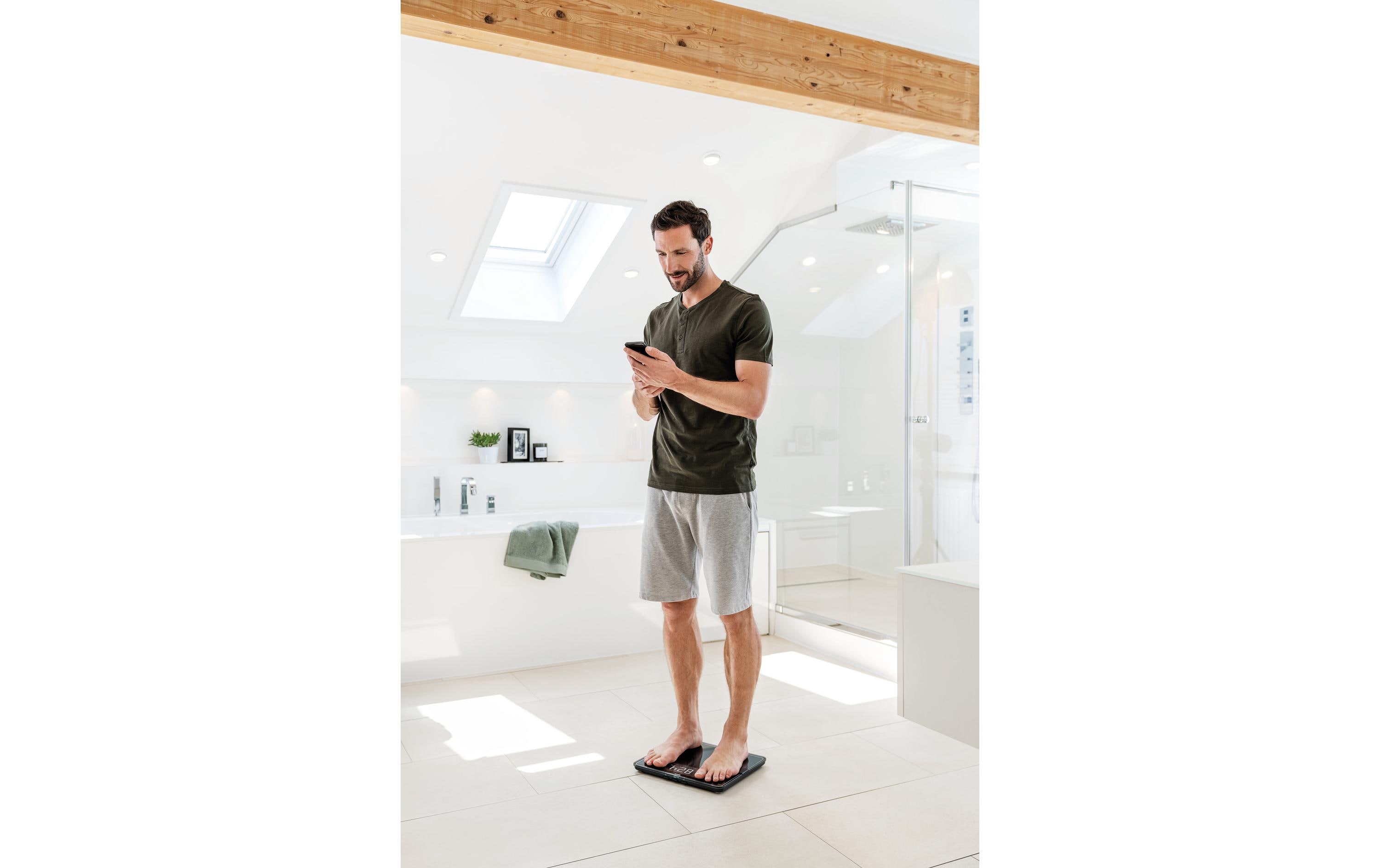 Beurer Körperanalysewaage BF 915 Signature Line, Blau; Schwarz