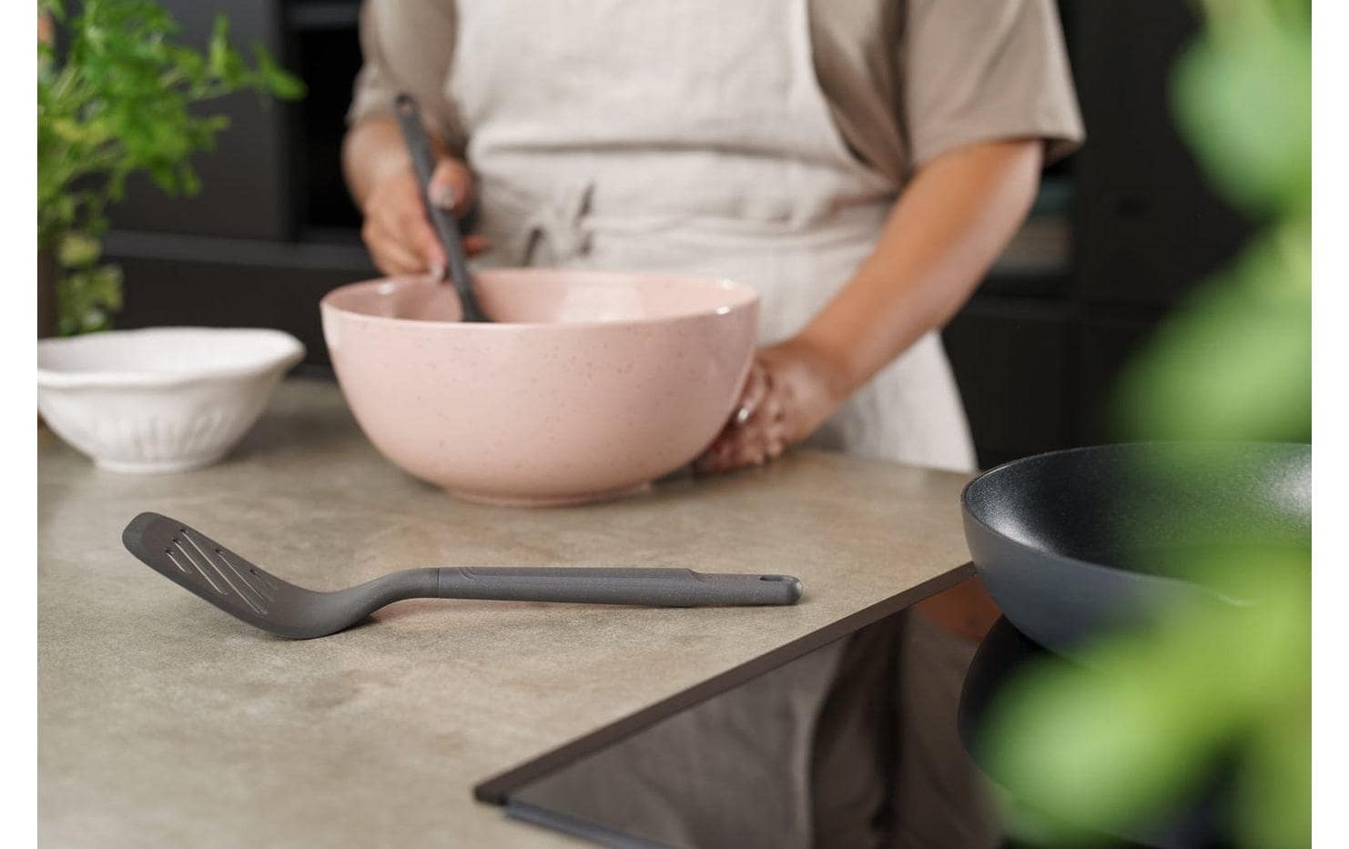 Zyliss Pfannenwender Grau/Schwarz