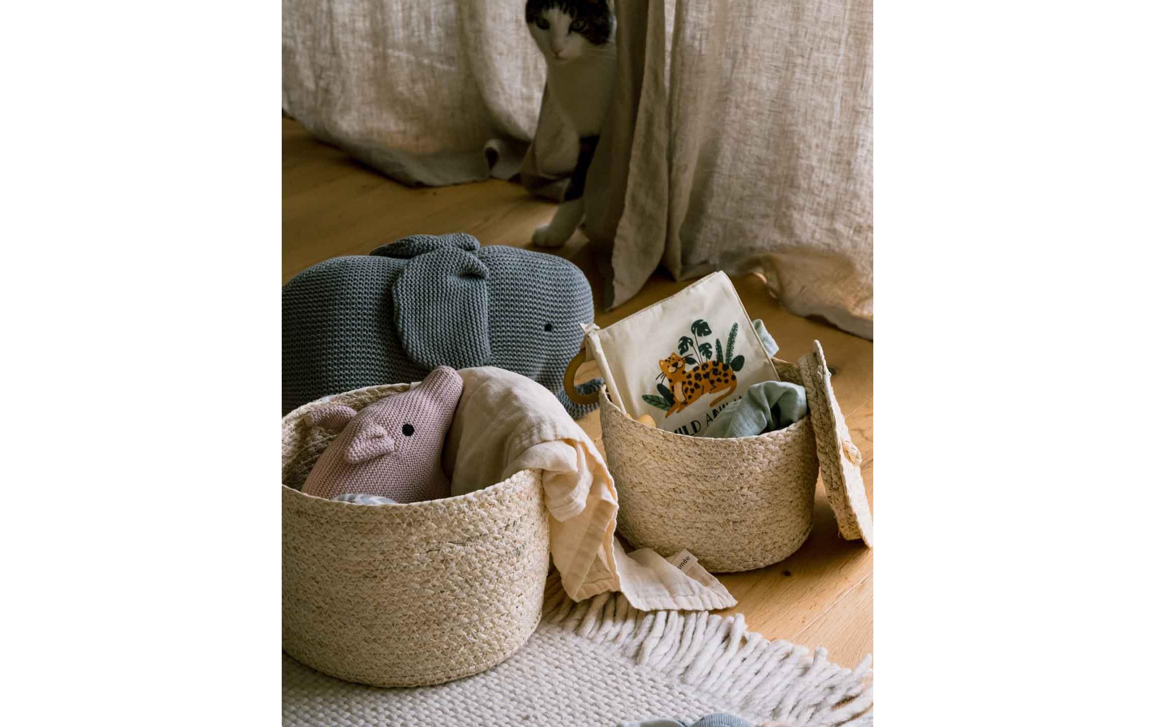 Esmée Korb mit Deckel Durchmesser: 25 cm