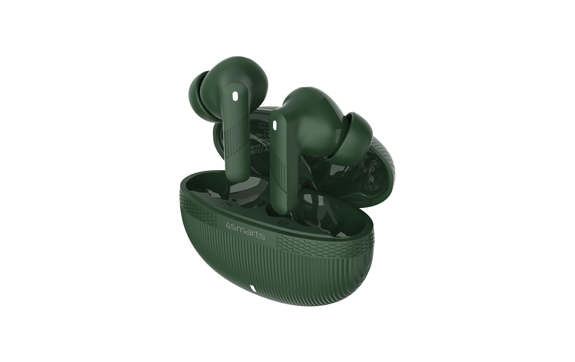 4smarts Wireless In-Ear-Kopfhörer SkyBuds Pro ANC Olivgrün