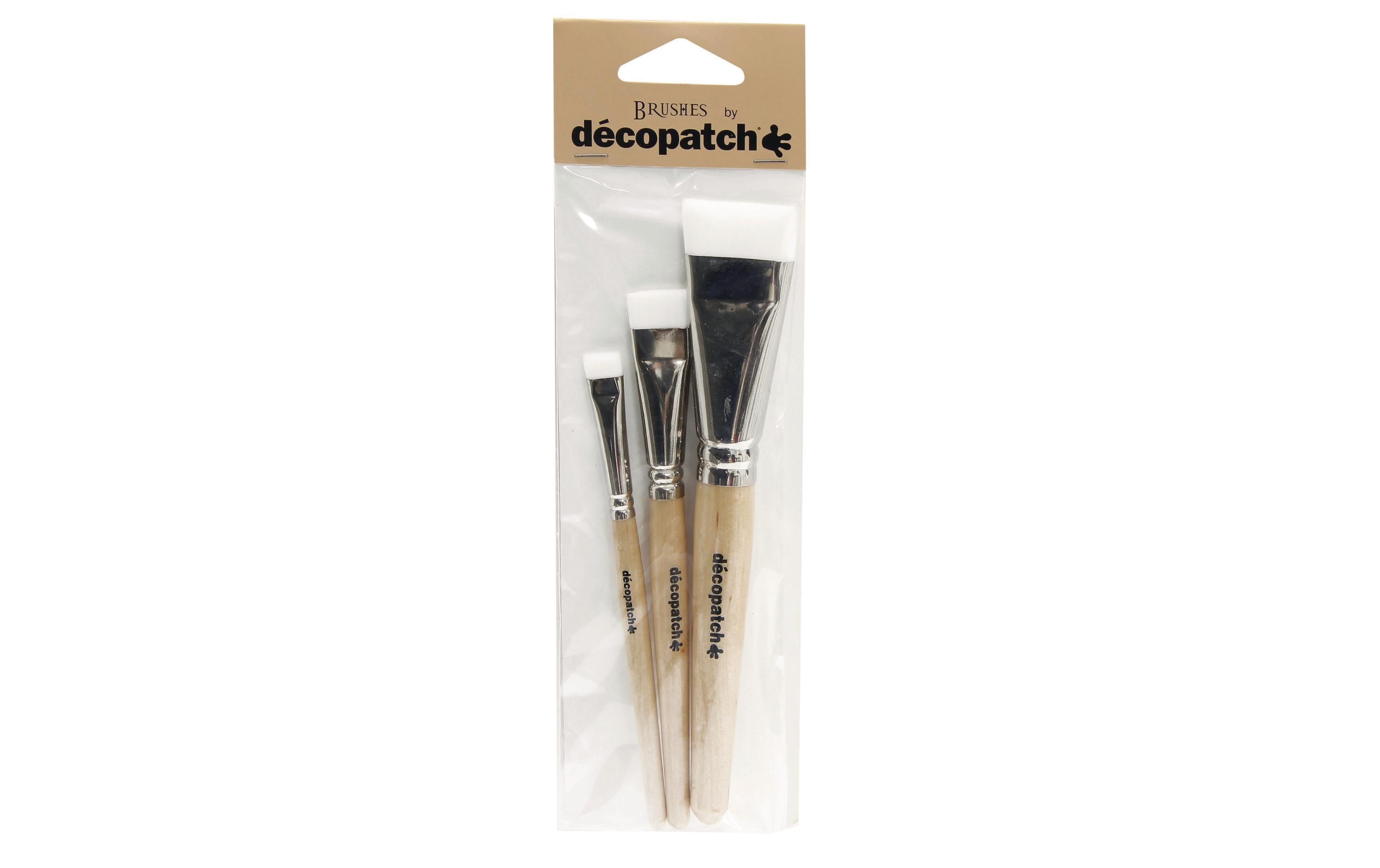 décopatch Nylonhaarpinsel Nylon 10, 17 und 30 décopatch Nylonhaarpinsel Nylon 10, 17 und 30