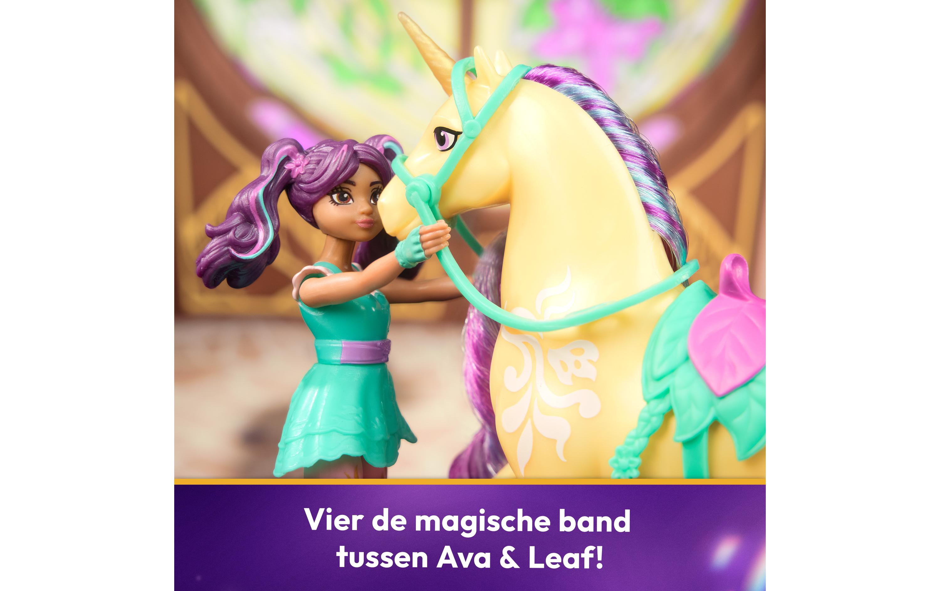Spinmaster Unicorn Academy Ava Doll & Leaf Unicorn