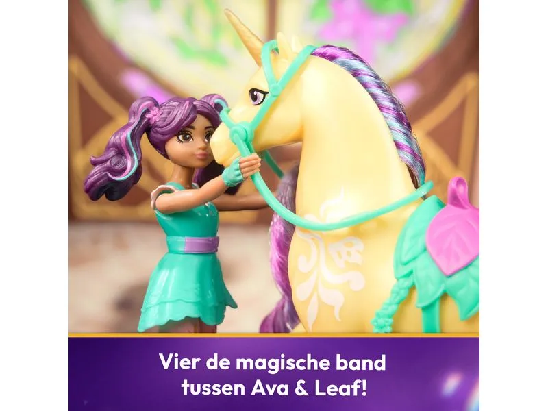Spinmaster Unicorn Academy Ava Doll & Leaf Unicorn