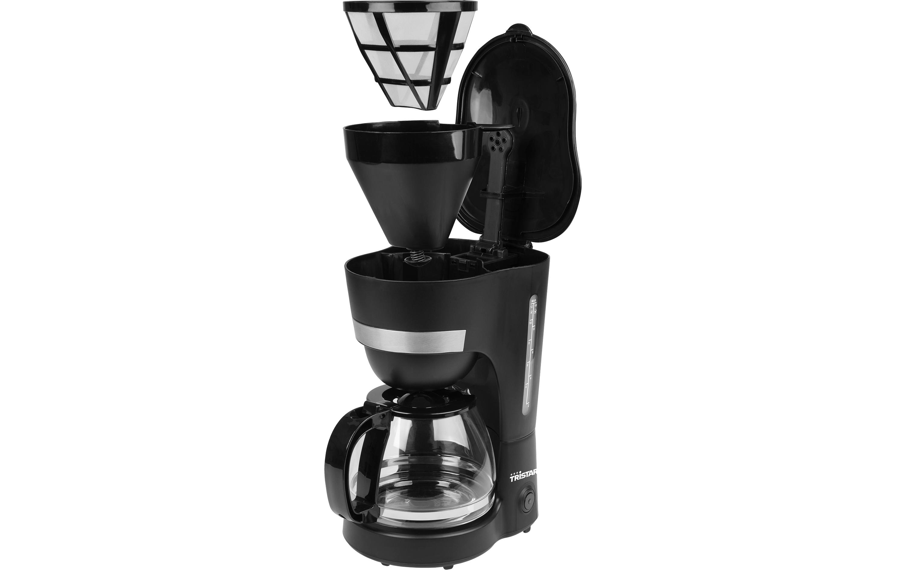 Tristar Filterkaffeemaschine CM-1282 Schwarz/Silber