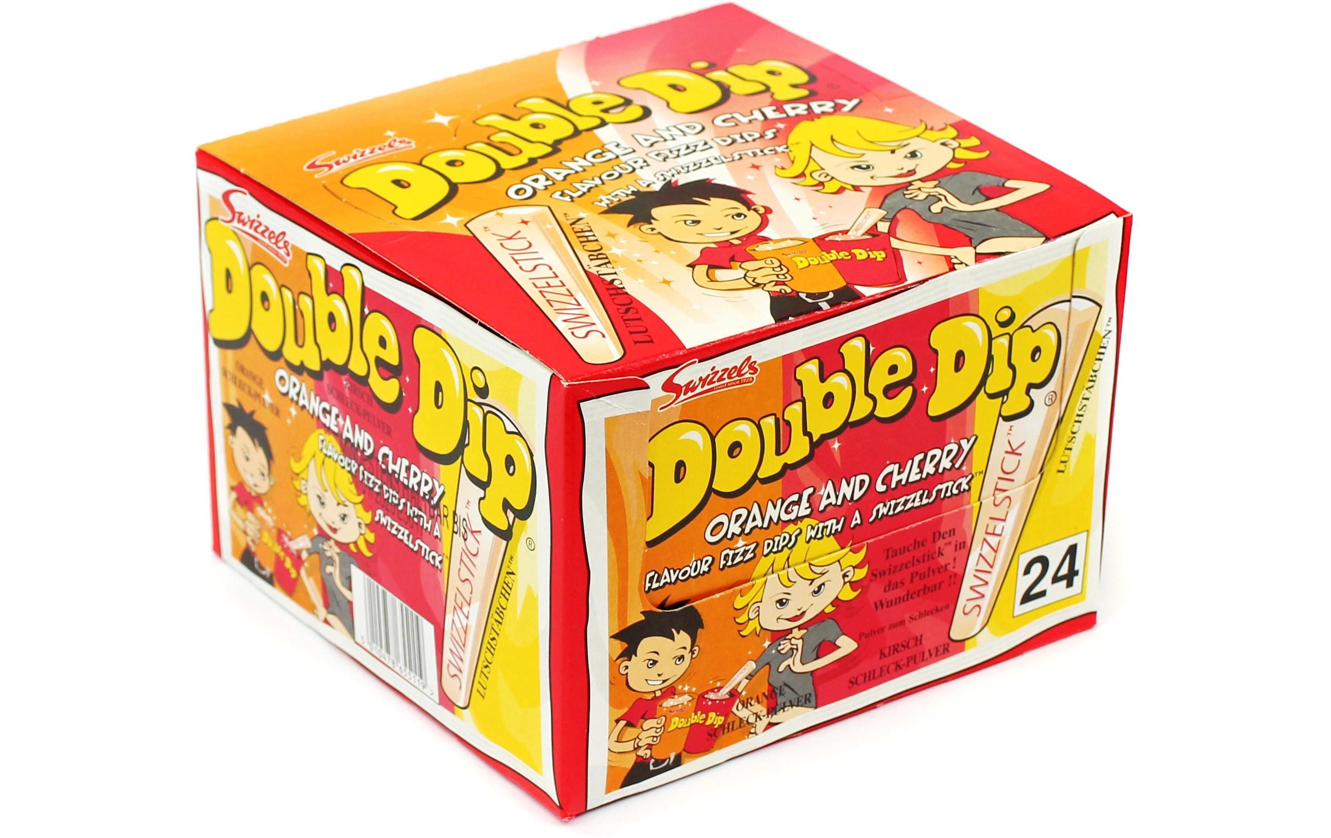 Swizzels Lutschstäbchen Double Dip 24 x 18 g