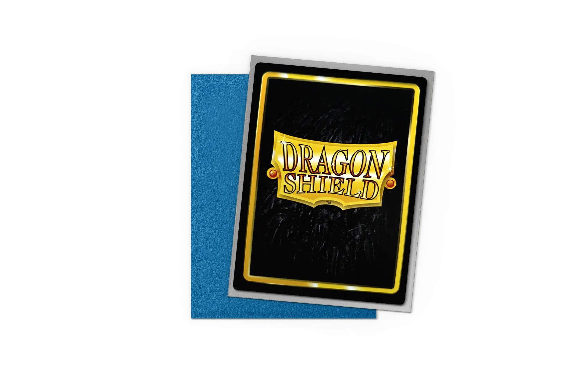 Dragon Shield Kartenhülle Dual Matte – Blue Silver