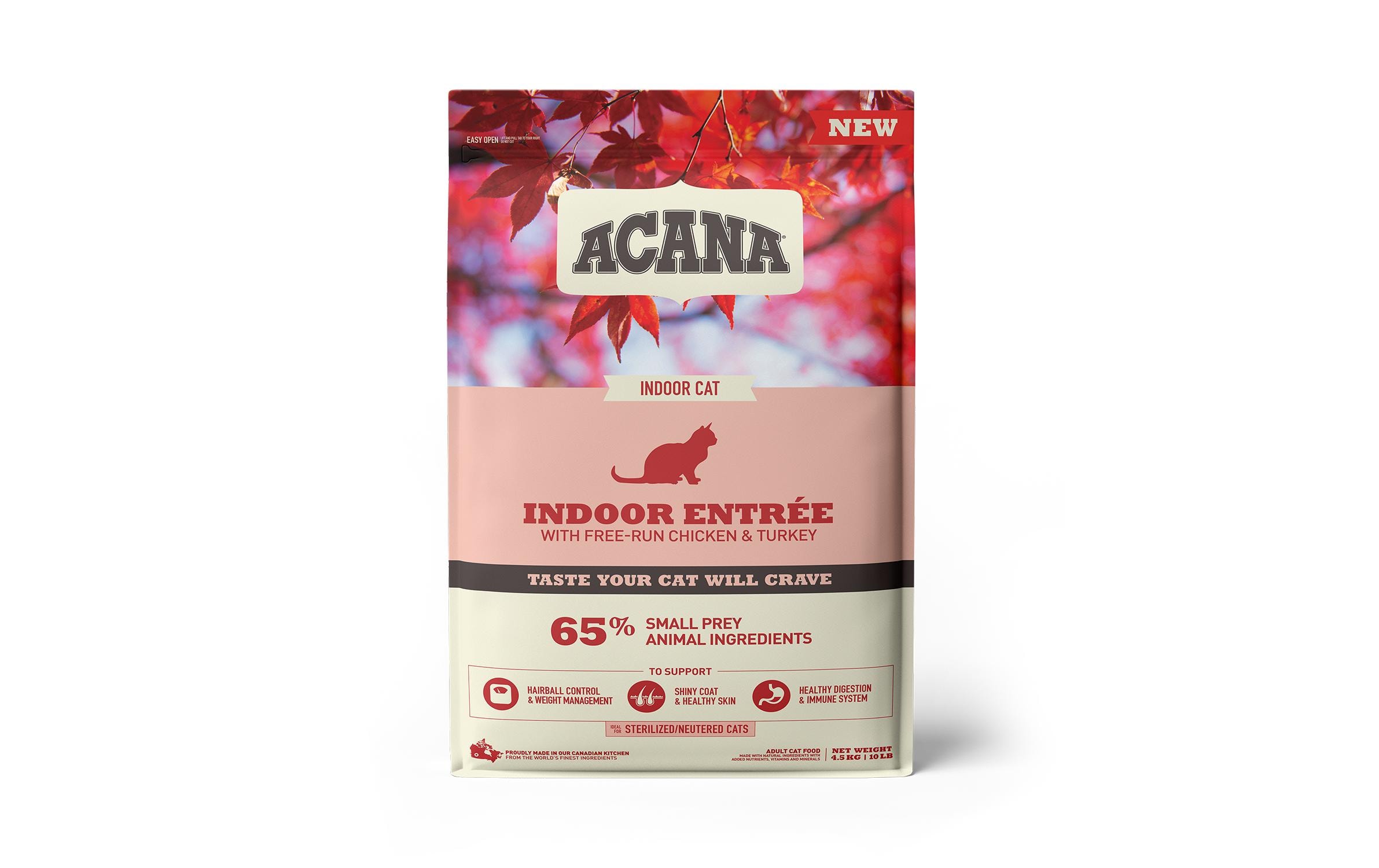 Acana Trockenfutter Indoor Entrée, 4.5 kg