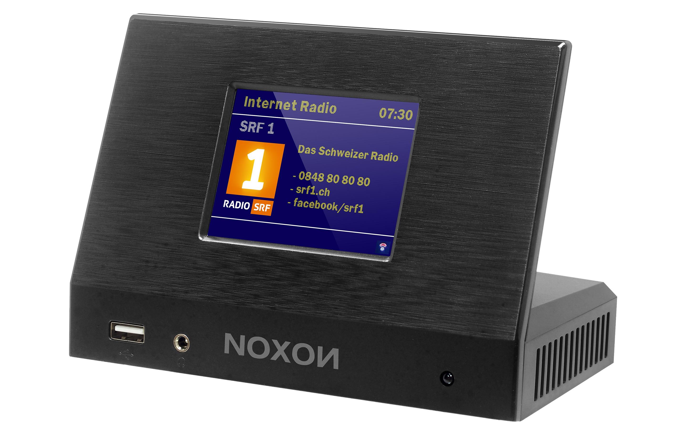 Noxon Radio-Tuner A120+ Schwarz