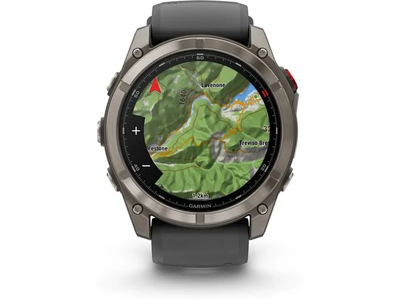 GARMIN GPS-Sportuhr fēnix 8 Pro – AMOLED Graphite/Schwarz GARMIN GPS-Sportuhr fēnix 8 Pro – AMOLED Graphite/Schwarz