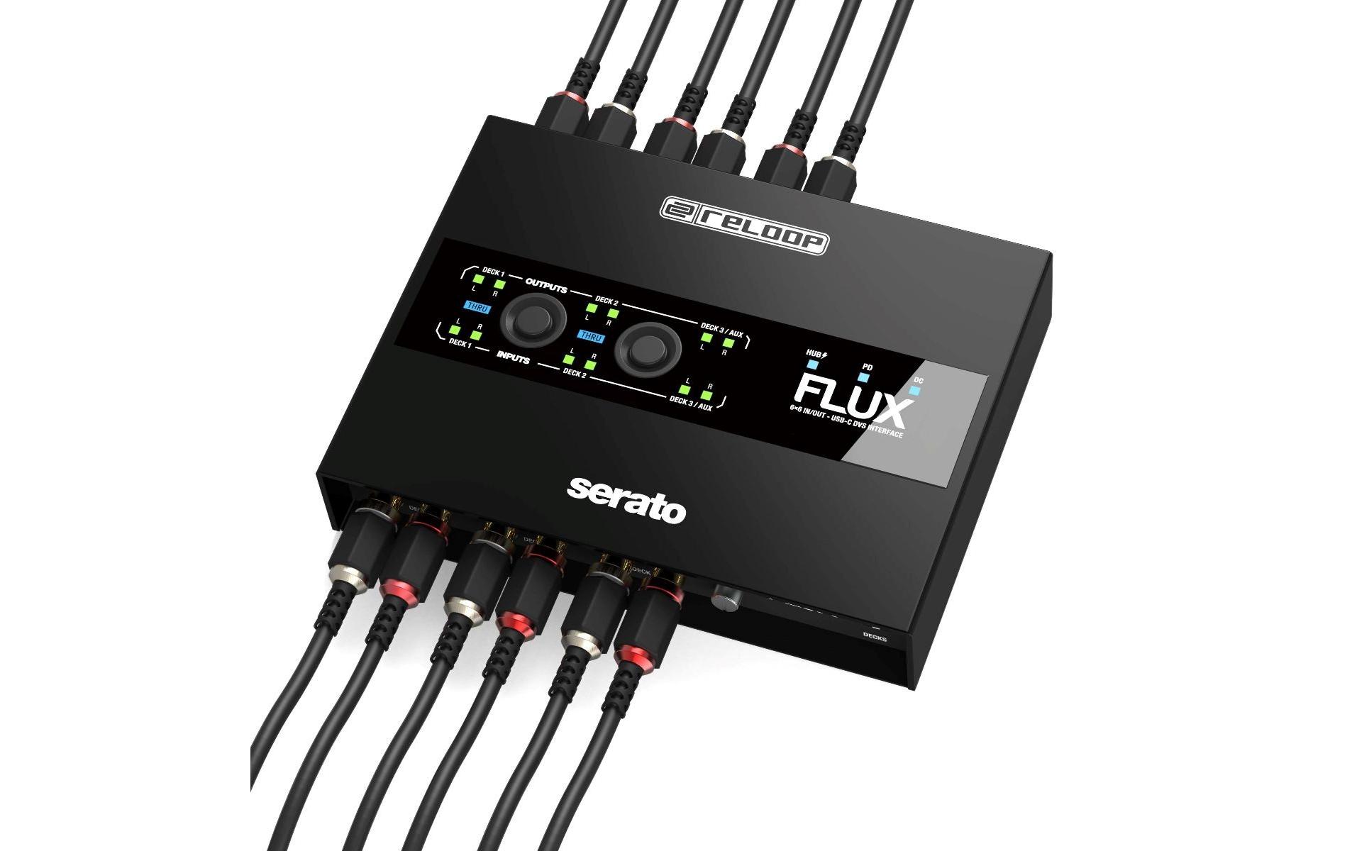 Reloop Digital Vinyl System Flux Reloop Digital Vinyl System Flux