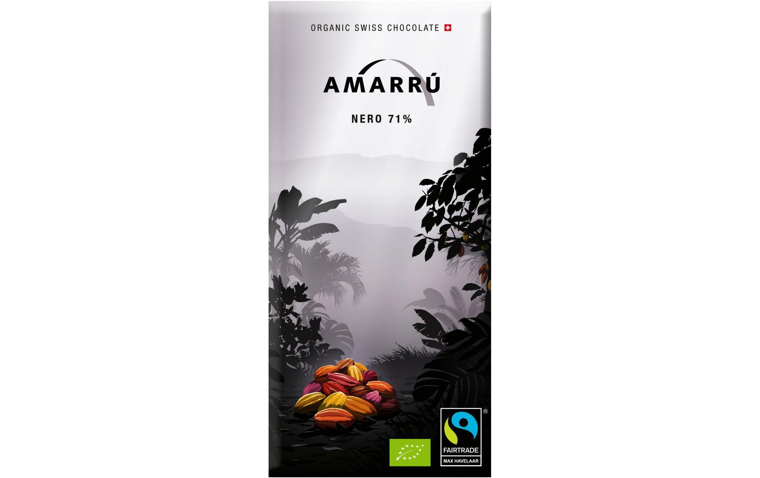 Amarru Tafelschokolade Nero 71% Bio 100 g Amarru Tafelschokolade Nero 71% Bio 100 g