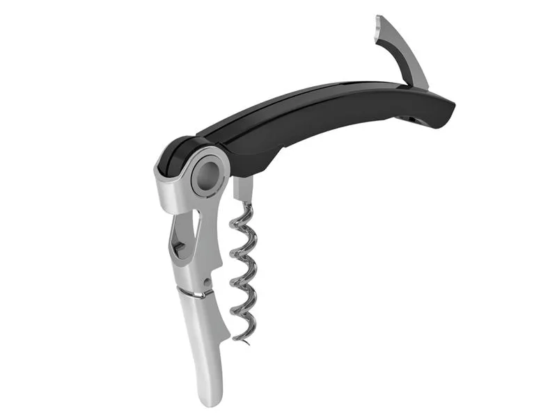 Vacuvin Korkenzieher WAITER'S Schwarz