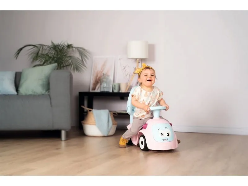 Smoby Rutschfahrzeug Maestro 3-in-1 Rose Smoby Rutschfahrzeug Maestro 3-in-1 Rose