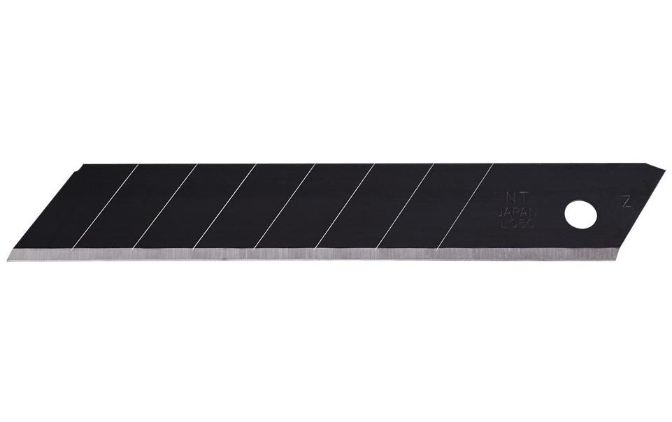 NT Cutter Ersatzklinge BL-13P 18 mm, Schwarz, 10 Stück